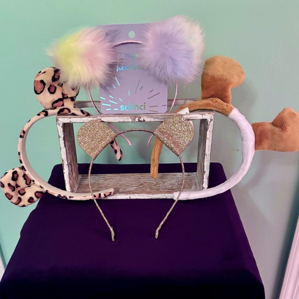 Assortment of children’s animal ear headbands